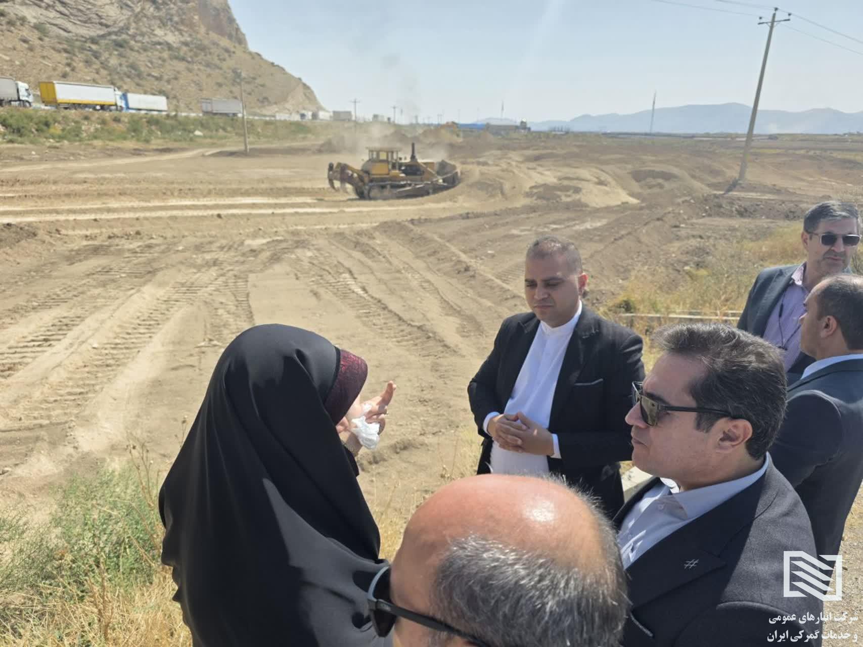 بازدید سرزده فرماندار شهرستان ماکو از شرکت انبارهای عمومی و خدمات گمرکی بازرگان 1